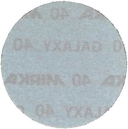 Mirka Galaxy 5 Inch Sanding Discs Grit 40 50 Pack Hook Loop