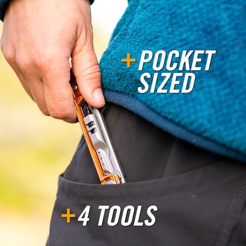 Gerber Armbar Slim Drive 4-in-1 EDC Multitool Pocket Knife, Burnt Orange