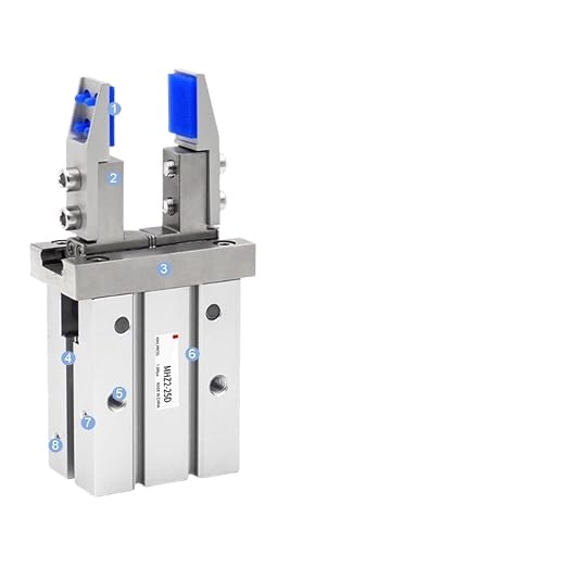 1pcs MHZ2 Finger Cylinder Parallel clamp Claw Fixture MHZ2-16D MHZ2-20D Bracket Extended Internal Support Bracket(MHZL2-16D RK16)
