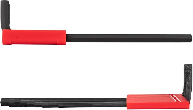 TEKTON Flat End Hex L-Key Set, 15-Piece | KLX91205 | (1.3 - 10 mm), Manganese Phosphate Finish, Holder