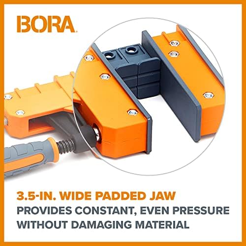 Bora 50 Inch Parallel Clamps, 2 Pack Bar Clamps for Woodworking