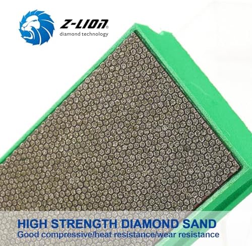 Z-Lion Diamond Hand Polishing Pads Electroplated Grit 60 for Glass Stone