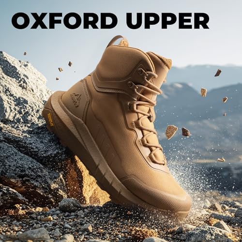 NORTIV 8 Men's Tactical Hiking Boots Lightweight Cushion