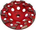 5" Diamond Grind Wheel S Seg Concrete & Coating 5/8"-11 Threaded Arbor
