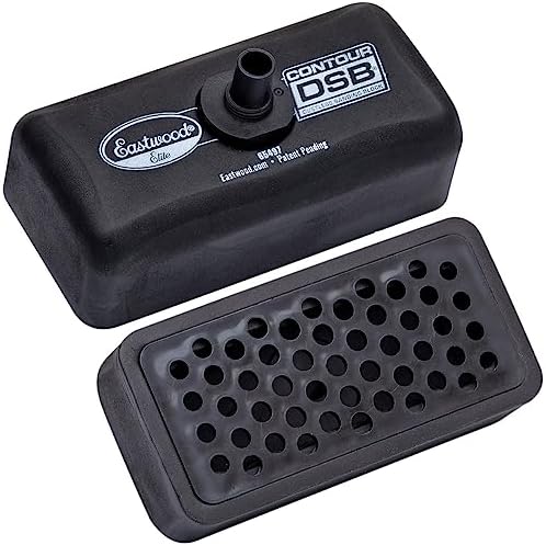 Eastwood Elite Contour DSB Dustless Auto Body Sanding Block Kit | DIY Automotive Sanding Blocks and Contour Hand Sander for Drywall & Autobody Paint Works | 3 Sanders, Hose & 80 Grit Sandpaper Roll