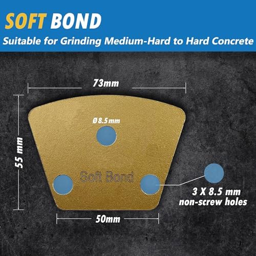 Diamond Grinding Discs for ASL XPS Ironhorse, #60/80 Grit, Soft Bond