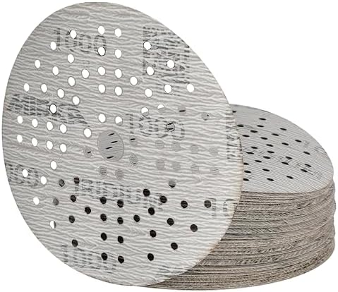 Mirka Sandpaper Discs Iridium 5 Inch 89 Holes Hook and Loop