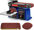WORKPRO 4 x 36 Belt Sander with 6 Inch Disc, Belt Disc Sander