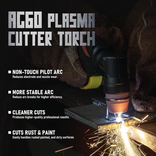 YESWELDER CUT-55DS 55A Pilot Arc Plasma Cutter, 110/220V, Non-Touch Pilot Arc