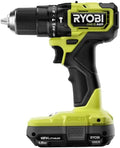 RYOBI ONEAND HP 18V BRUSHLESS Cordless Compact 1/2 in. Hammer Drill KIT with 1 1.5 AH BAT