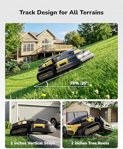 YARBO Robot Lawn Mower, Wire-Free with Modular Design, for Large Yard