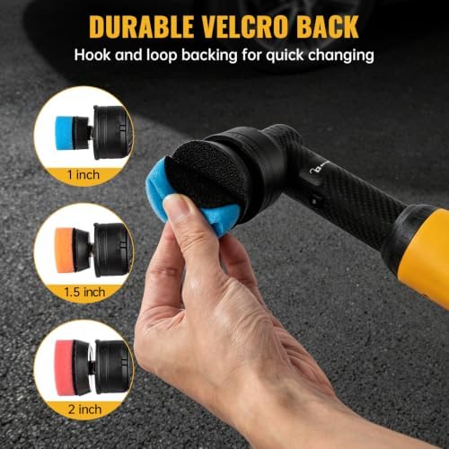 Cordless Mini RO/DA Car Polisher,DeWalt 21V Compatible, Tool Only