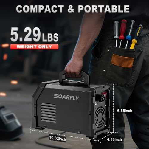 SOARFLY Stick Welder, 110V/220V Dual Voltage Welding Machine