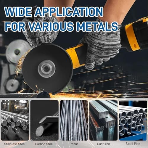 25 Pcs Premium Cut Off Wheels 4-1/2" for Angle Grinder
