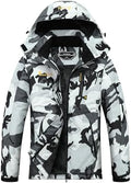 MOERDENG Women's Ski Jacket Warm Winter Coat Snowboarding Jacket