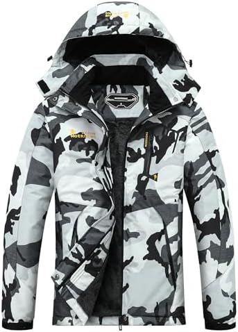 MOERDENG Women's Ski Jacket Warm Winter Coat Snowboarding Jacket