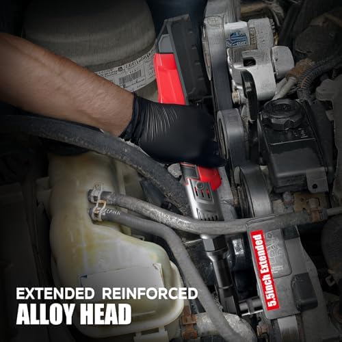 3/8" Cordless Ratchet Wrench for Milwaukee 18V, 75 Ft-lbs(102N.m)