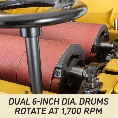 Powermatic 37-Inch Dual Drum Sander, 7.5 HP, 230V 1Ph (Model DDS-237)