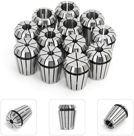 12PCS ER25 Spring Collet Set for CNC Engraving Machine
