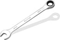 DURATECH 12mm Ratcheting Combination Wrench, Metric | 72-Tooth, 12-Point, CR-V Constructed, Mirror Polish