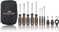 Spec Ops Tools Screwdriver Set for Professional Construction & Jobsite Use, Phillips and Slotted Drivers with Magnetic Tips, 10-Piece