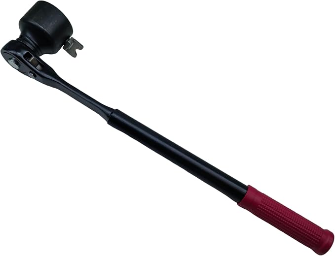 Adjustable Ratcheting Hydrant Wrench, 17.3" Length | 7/8" to 1-3/4" Pentagon Nuts, 3/4" to 1-1/4" Square Nuts