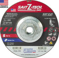 United Abrasives-Sait 23309 Z-Tech™ High Performance Cut-Off Wheels (Type 27/Type 42 Depressed Center) 5" x .045" x 5/8-11", 10-Pack
