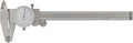CME Metric Dial Calipers, 0 to 150mm Measurement Range, 0.02mm Measurement Increment, ±0.05mm Accuracy, Black Dial Face Color