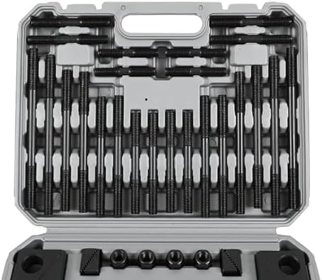 HFS(R) 58PC/SET 3/4" Slot 5/8"-11 Stud Hold Down Clamp Clamping Set Kit Bridgeport Mill for milling machine clamping tools