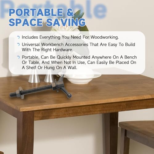 Moxon Vise Hardware Kit for Taytools Woodworking Workbench Tool