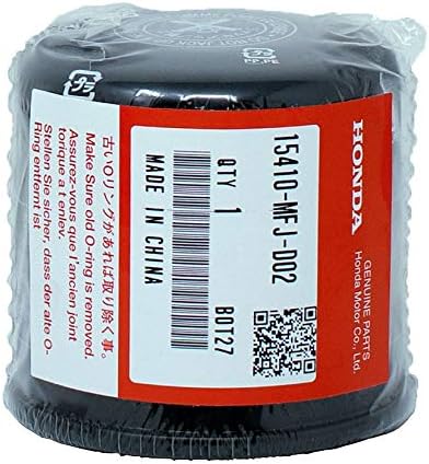 Edwards Oil Filter Two Pack 15410-MFJ-D02 with Crush Washers