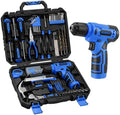 157-Piece Tool Set, 8V Cordless Drill Set, Hand Tool Kit for Men and Women