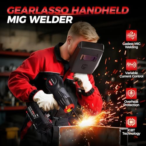MIG Welder 110V Flux Core Gasless Portable Welding Machine IGBT