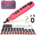 HARDELL Mini Cordless Rotary Tool, 4V 129pcs Rechargeable Rotary Tool Kit
