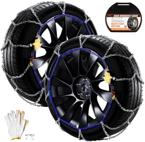 DEDC Auto Lock Y-type Snow Tire Chain for SUV Pickup truck 275 285 295 305