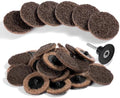 25 PCS Sanding Discs 2 Inch Coarse Quick Change Disc with 1/4" Shank