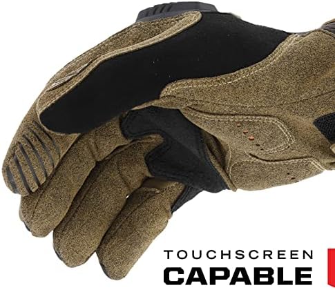 Mechanix Wear M-Pact Touchscreen Work Gloves Brown X-Large