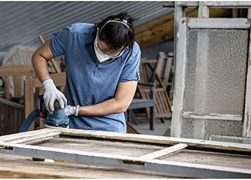 Bosch Professional 50x Expert C470 Sandpaper (for Hardwood, Paint on Wood, 115x230 mm, Grit 320, Accessories Orbital Sander)