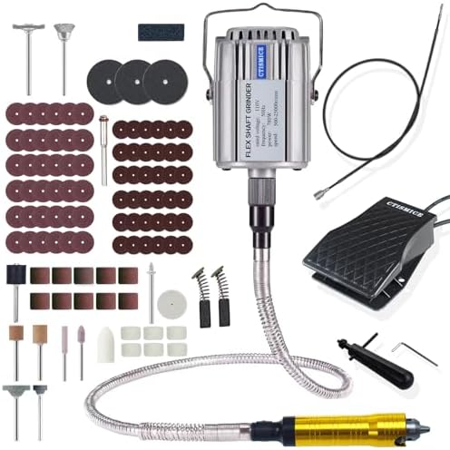 780W Flexible Shaft Rotary Tool Electric Grinder 500-25000RPM