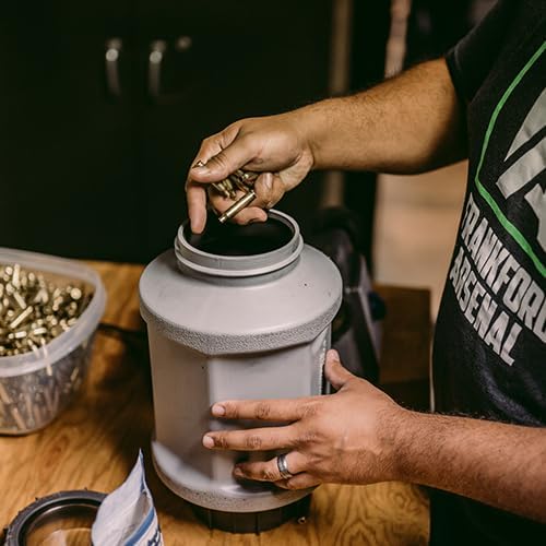 Frankford Arsenal Rotary Tumbler and Accessories with Media Separator, Cleaning Essentials, For Brass Cleaning, Reloading, and Gunsmithing