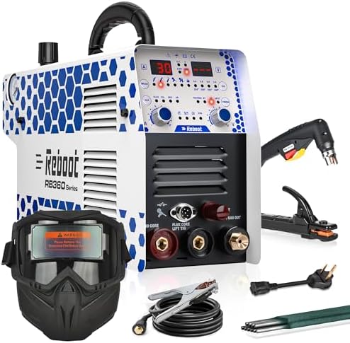 Reboot Plasma Cutter MIG Welder Combo & Welding Helmet Portable