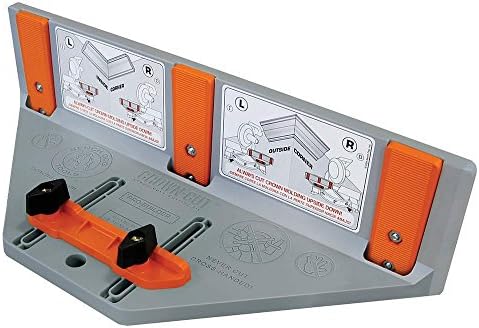 Rockler Cut Crown Molding Jig for Miter Saw w/Adjustable Fence, Easy Fit