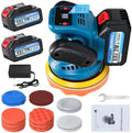 Cordless Car Buffer Polisher,Orbital Polisher for Car Detailing,2 x 4.0Ah Batteries,3 Variable Speed,1500-4000RPM,Car Polishers and Buffers Machine for Waxing, Polishing & Scratch Removal