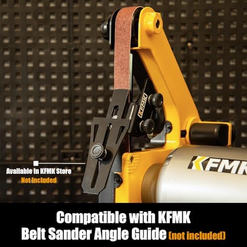 Variable Speed 1" x 30" Belt & 6" Disc Sander Combo, 3/4 HP Direct-Drive Motor, 2000–3400 RPM Disc / 1909–3248 SFPM Belt, Adjustable Work Tables & Miter Gauge, Benchtop Sander for Wood & Metal