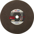 United Abrasives- SAIT 24034 12-Inch x 3/32-Inch x 1-Inch 5100 Max RPM Type 1 EZ-Chop Saw Wheel, 10-Pack