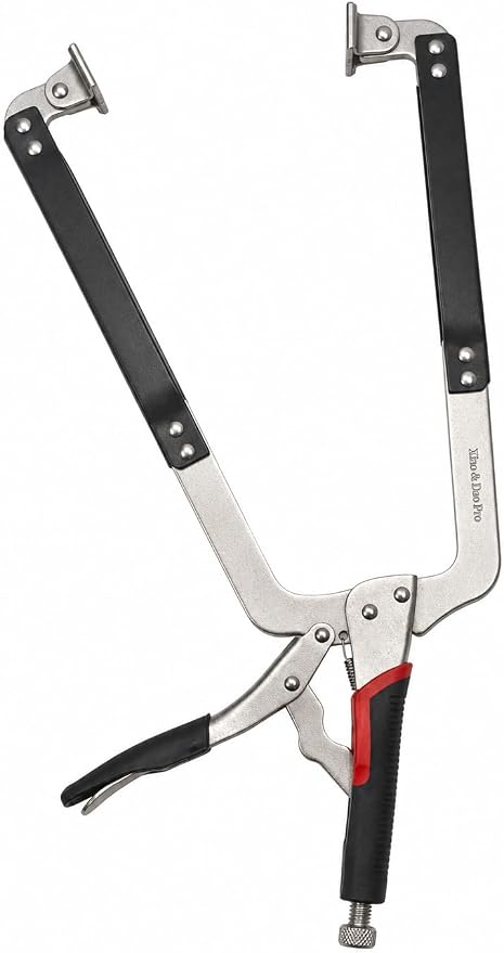 Xiao & Dao Pro Locking C-Clamp with Swivel Pads, 22 inch (560mm) | Woodworking, Welding, Repairing, Installation, 1PC