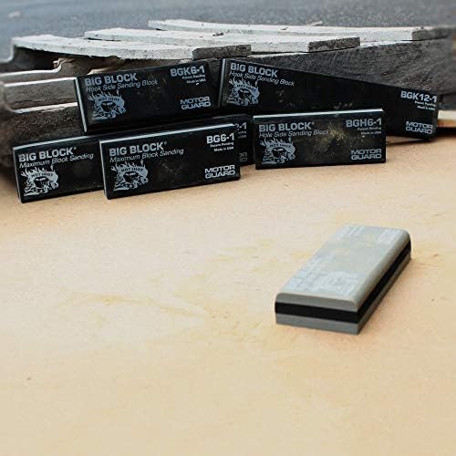 Motor Guard AP-4 Big-Block Sanding Block Assortment of 6 Blocks