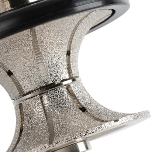 V50(2") Full Bullnose Diamond Hand Profiler/Router Bits with 5/8-11 Thread for Granite Countertop