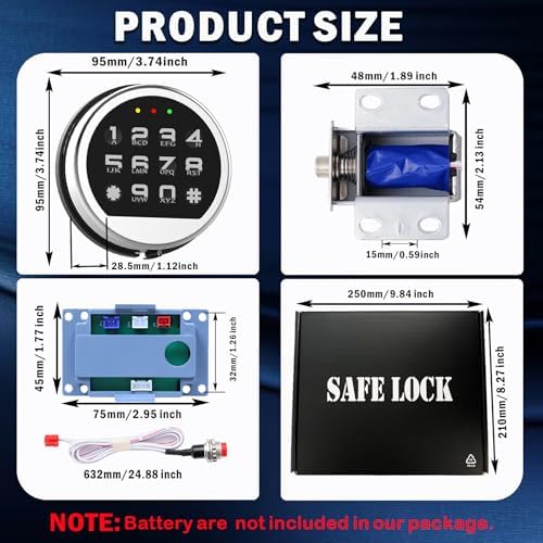 Gun Safe Replacement Lock