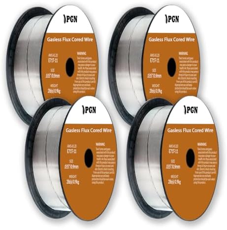 PGN E71T-11 .035" (4 Pack) Gasless Flux Core Welding Wire 2 lb